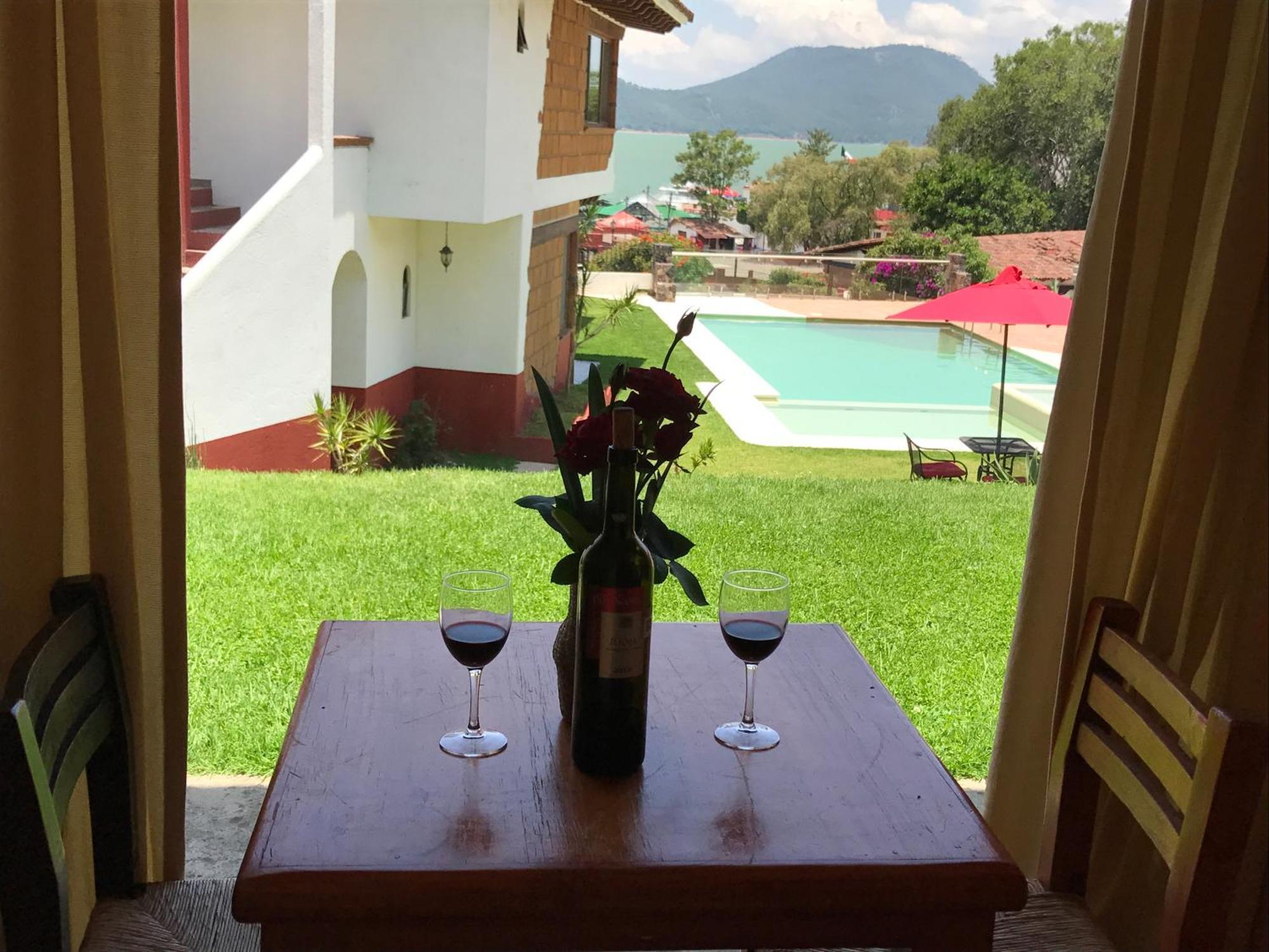 Hotel puesta del sol Valle de Bravo Esterno foto