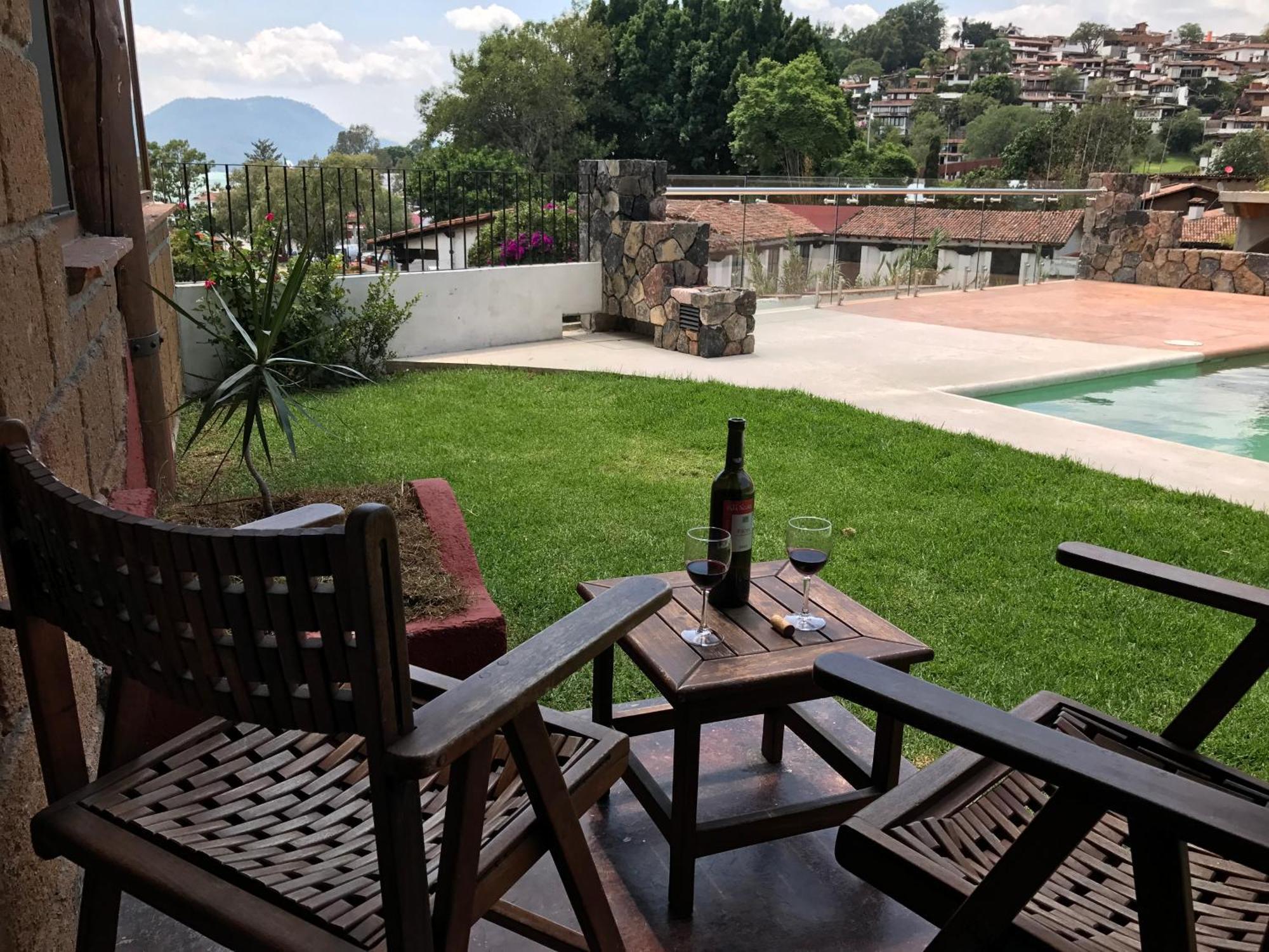 Hotel puesta del sol Valle de Bravo Esterno foto